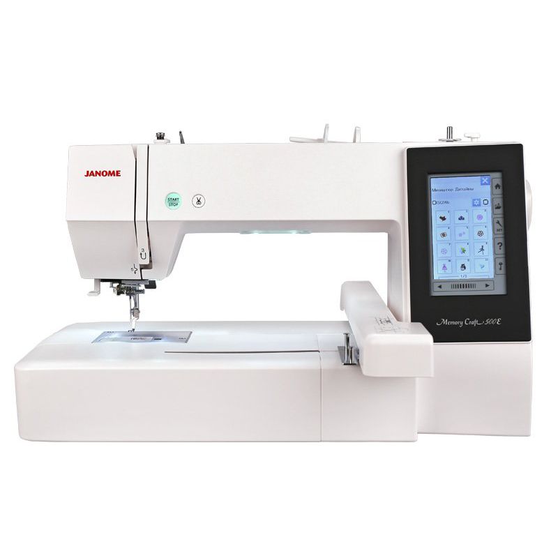 

Швейная машина Janome Memory Craft 500E белый