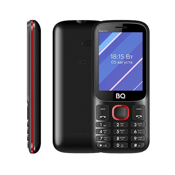 

Телефон BQ 2820 Step XL+ Black/Red