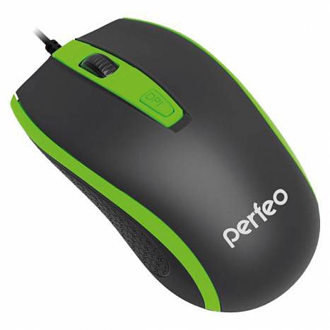

Компьютерная мышь Perfeo PF-383-OP-B/GN черный/зеленый (PF-4930)