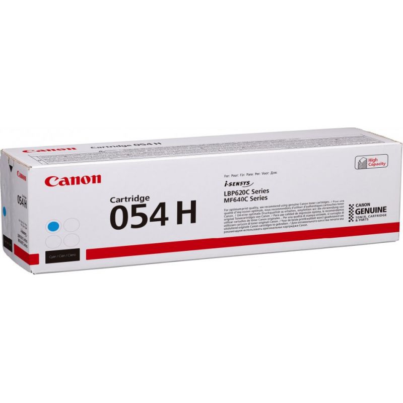 

Картридж Canon 054 H C голубой