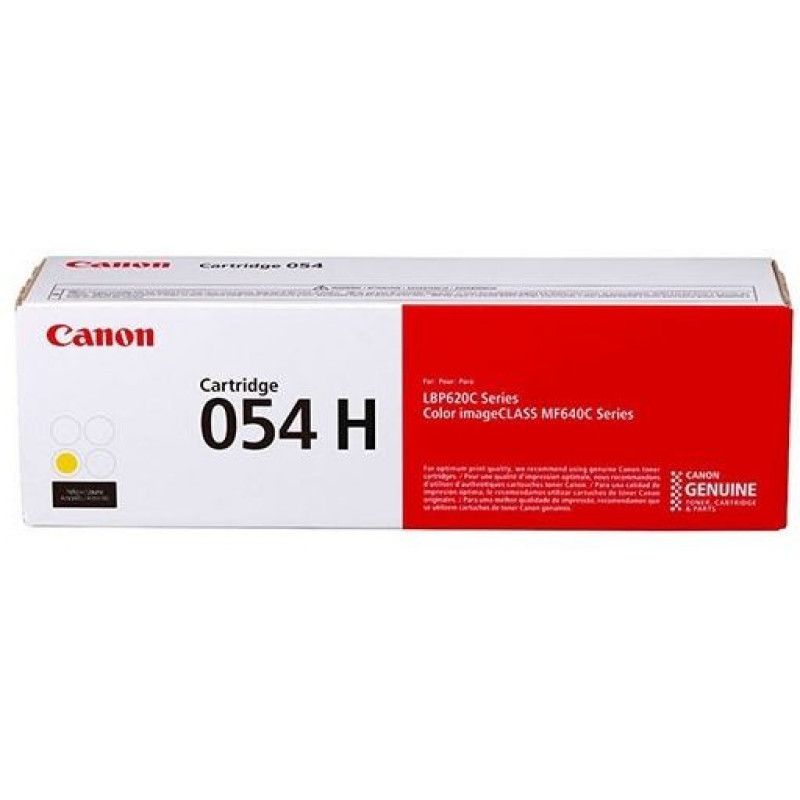 

Картридж Canon 054 H Y желтый