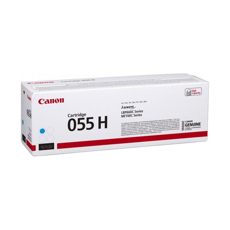 

Картридж Canon 055 H C голубой