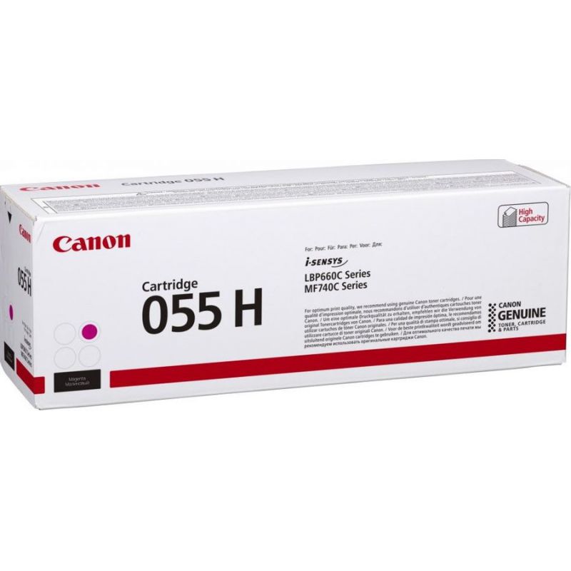 

Картридж Canon 055 M пурпурный