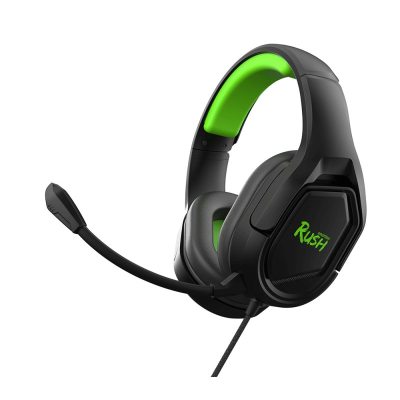

Компьютерная гарнитура Smartbuy RUSH STRIKEEM SBHG-9720 черный/зеленый