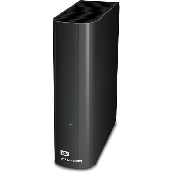 

Внешний жесткий диск Western Digital Elements Desktop 4Tb (WDBWLG0040HBK-EESN) черный