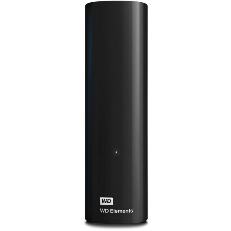 

Внешний жесткий диск Western Digital Elements Desktop 8Tb (WDBWLG0080HBK-EESN) черный