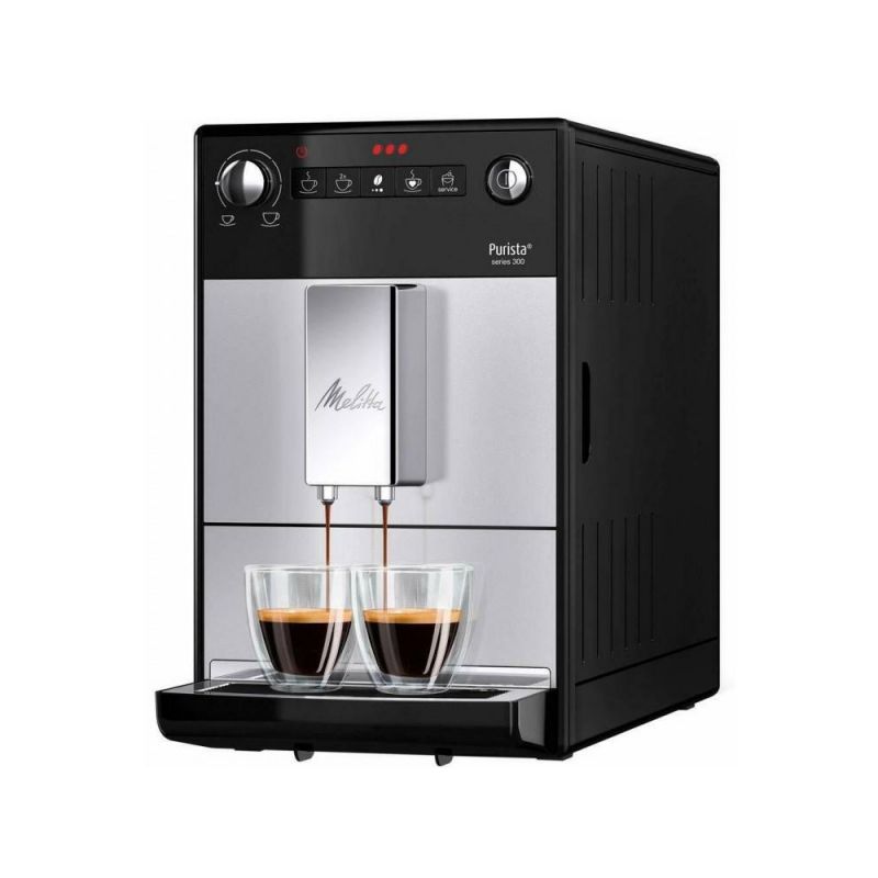 

Кофемашина Melitta Caffeo F 230-101 серебристый/черный