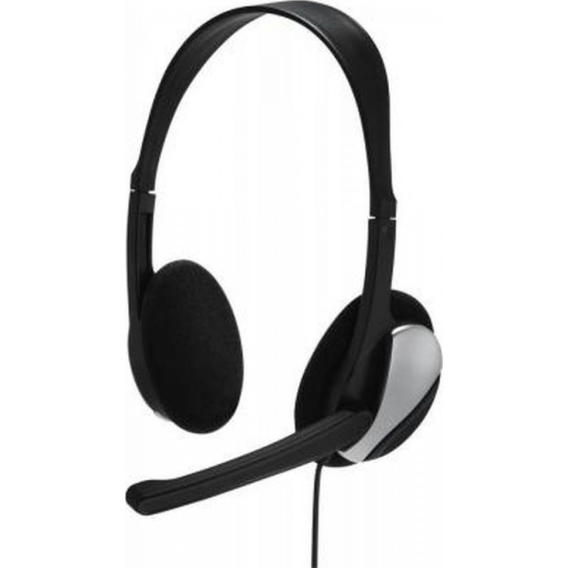 

Компьютерная гарнитура Hama Essential HS 200 черный