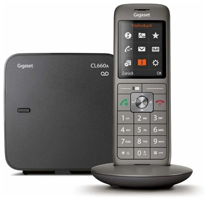 

Радиотелефон Gigaset CL660A черный