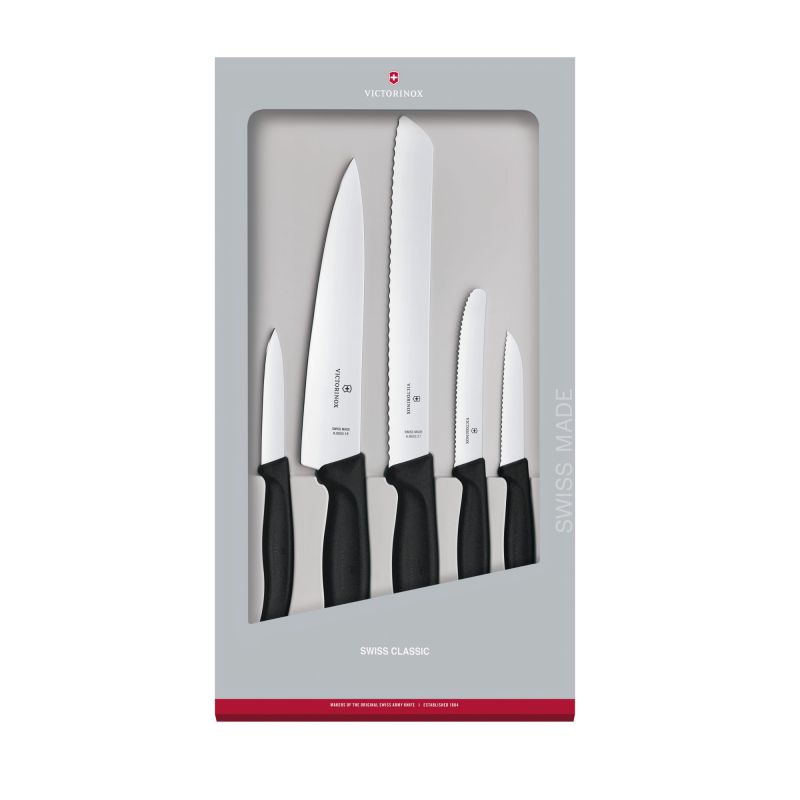 

Набор кухонных ножей Victorinox Swiss Classic Kitchen (6.7133.5G) черный