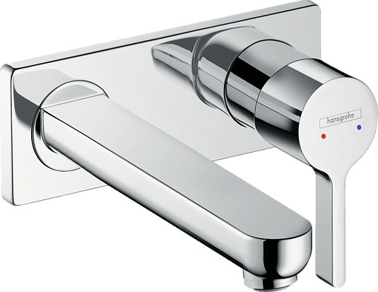 

Смеситель для раковины Hansgrohe Metris S 31163000 (внешняя монтажная часть)