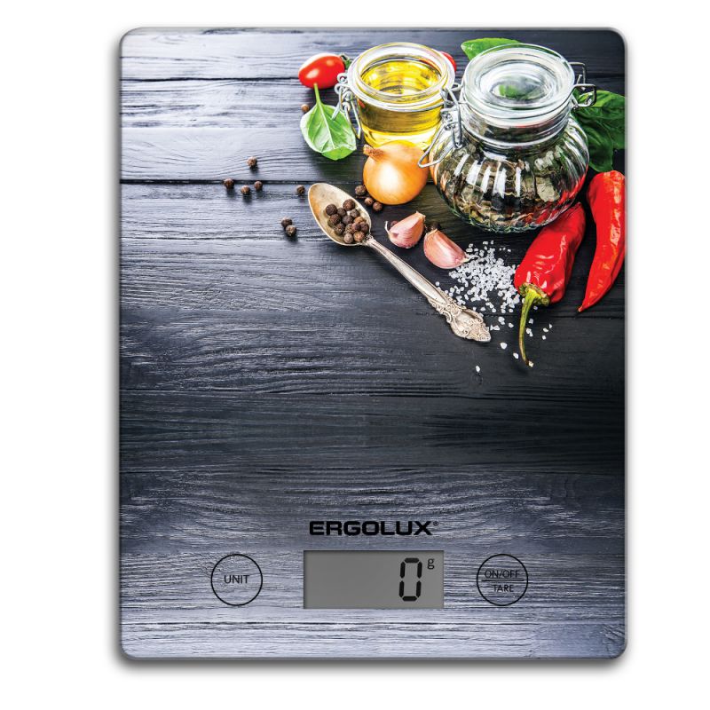 

Кухонные весы ERGOLUX ELX-SK02-С02 черные, специи