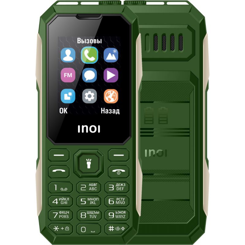 

Телефон Inoi 106Z khaki