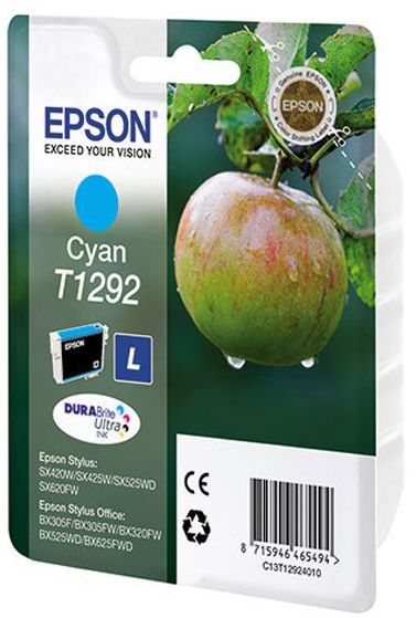 

Картридж Epson C13T12924012 (T1292) голубой