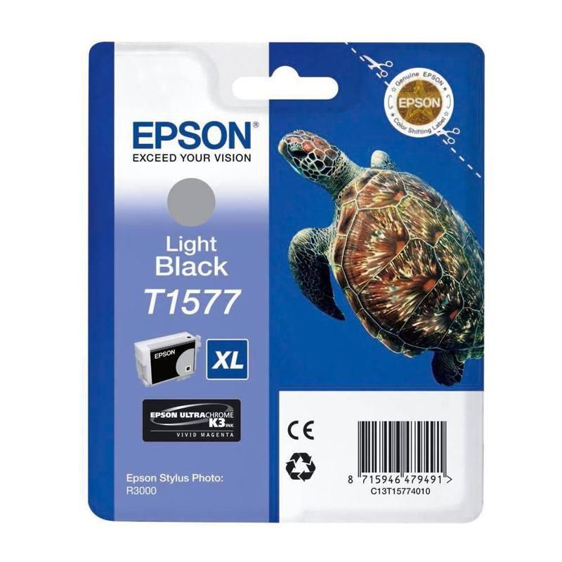 

Картридж Epson C13T15774010 (T1577) серый
