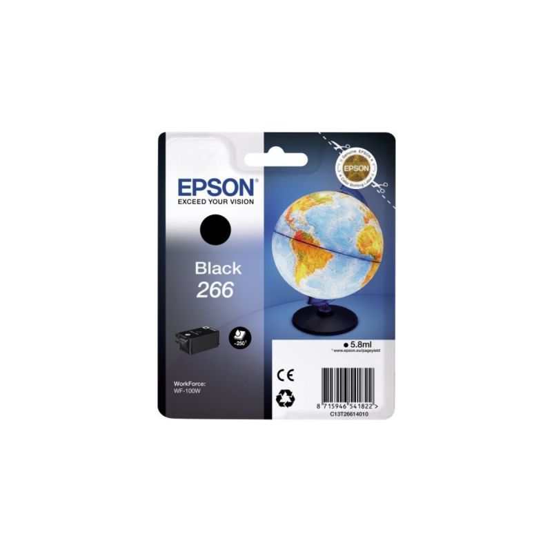 

Картридж Epson C13T26614010 (T266) черный
