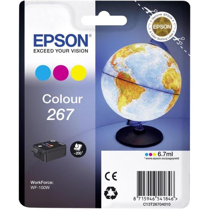 

Картридж Epson C13T26704010 (T267)