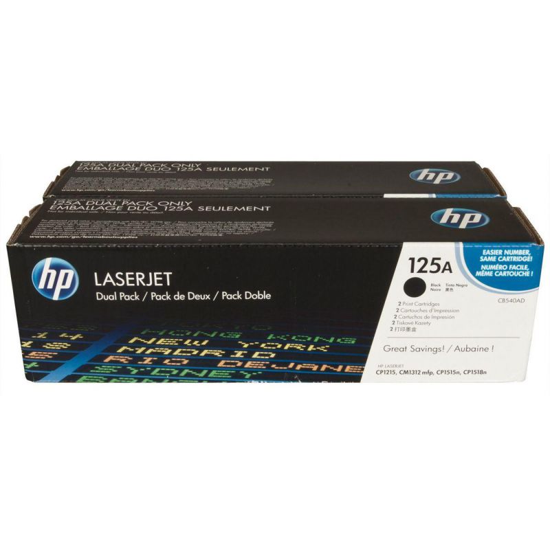 

Картридж HP CB540AD (125A) черный