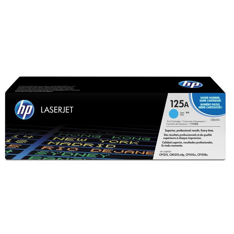 

Картридж HP CB541A (125A) голубой