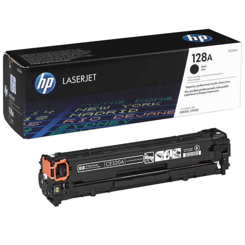 

Картридж HP CE320A (128A) черный