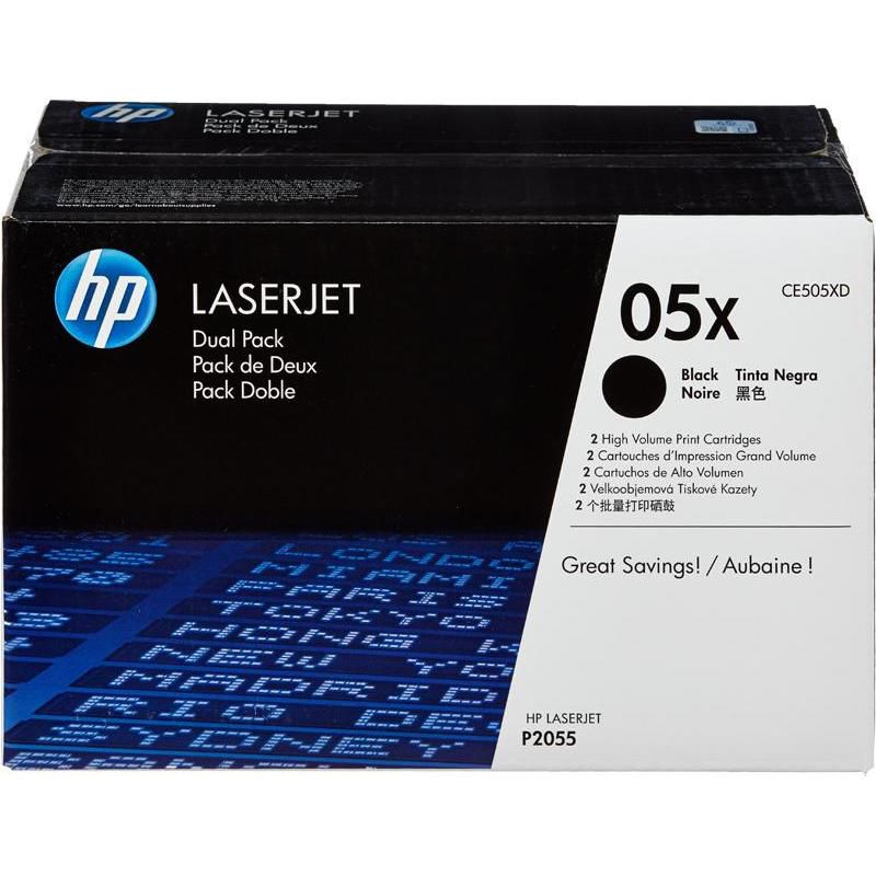 

Картридж HP CE505XD (05X) черный