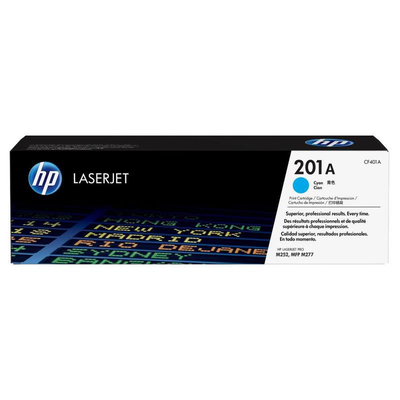 

Картридж HP CF401A (201A) голубой