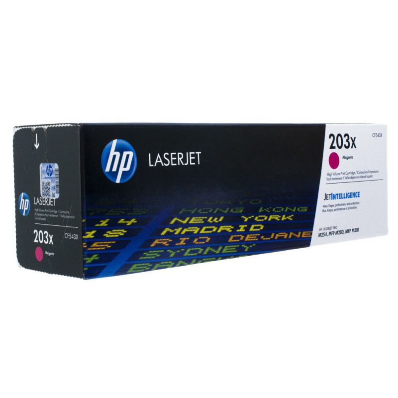 

Картридж HP CF543X (203X) пурпурный