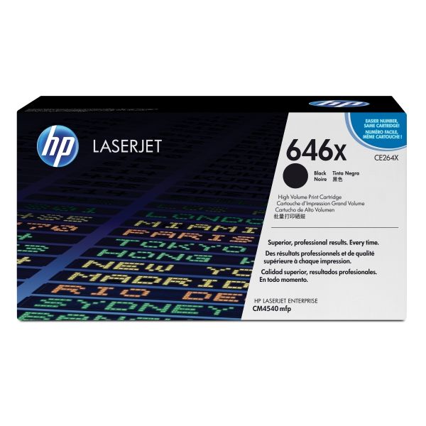 

Картридж HP CE264X (646X) черный