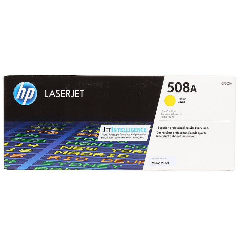 

Картридж HP CF362A (508A) желтый