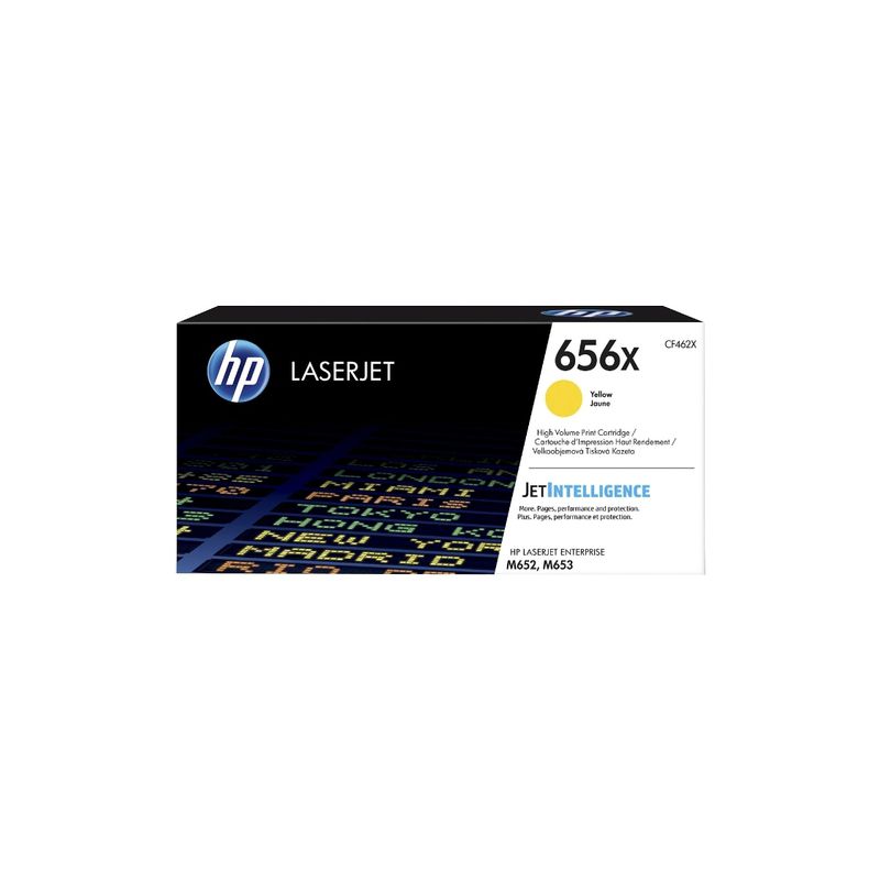 

Картридж HP CF462X (656X) желтый