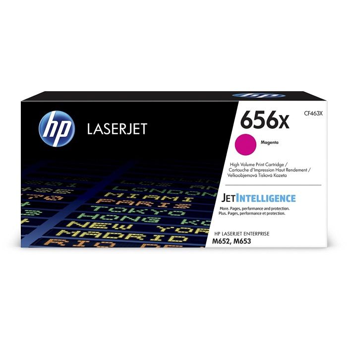 

Картридж HP CF463X (656X) пурпурный