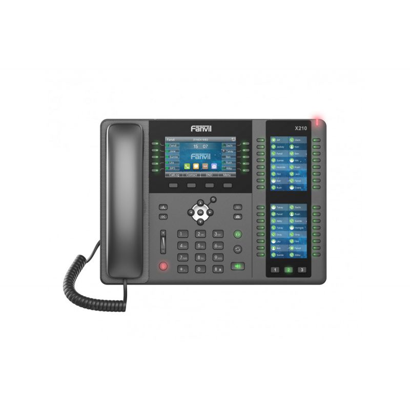 

VoIP-телефон Fanvil X210 черный