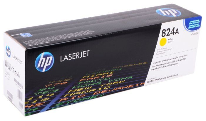 

Картридж HP CB382A (824A) желтый