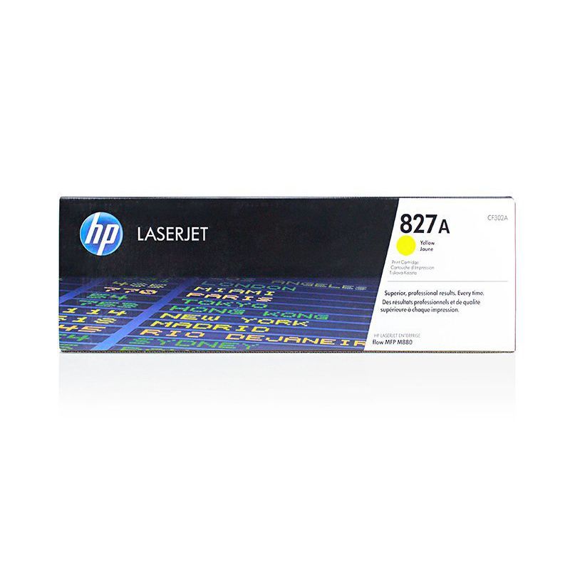 

Картридж HP CF302A (827A) желтый