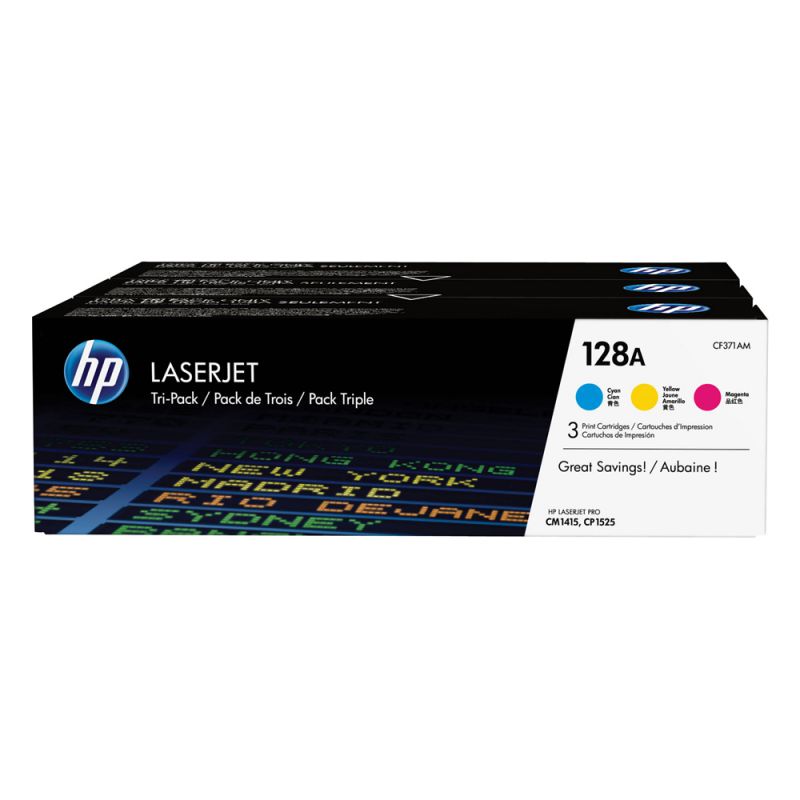 

Картридж HP CF371AM голубой/пурпурный/желтый