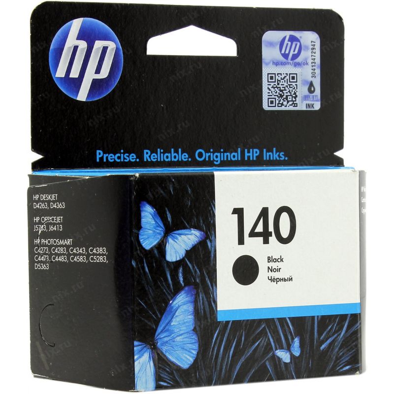 

Картридж HP CB335HE (140) черный