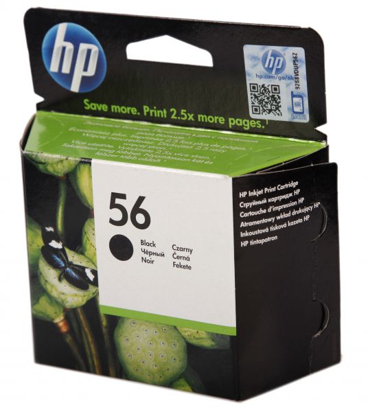 Расходный материал для печати HP C6656AE (56) черный