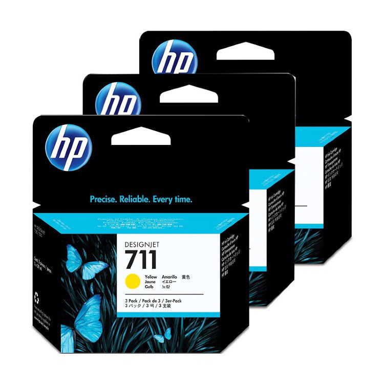 

Картридж HP CZ136A (711) желтый