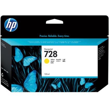 

Картридж HP F9J65A (728) желтый