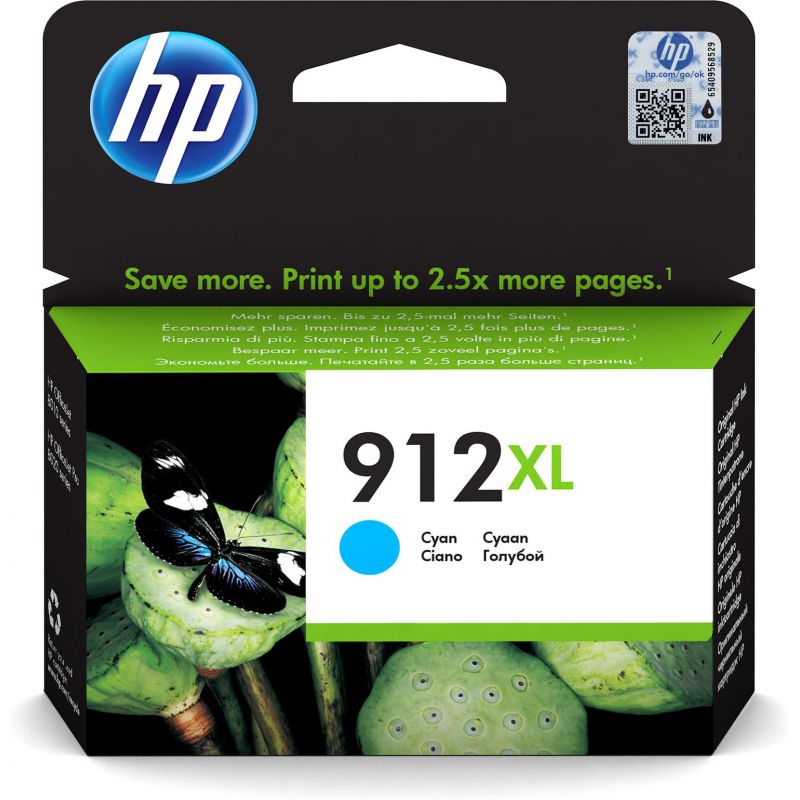

Картридж HP 3YL81AE (912) голубой