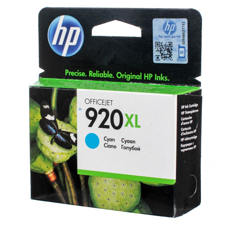 

Картридж HP CD972AE (920XL) голубой