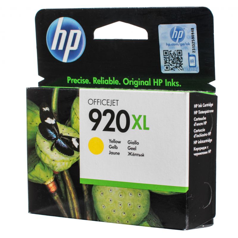 

Картридж HP CD974AE (920XL) желтый