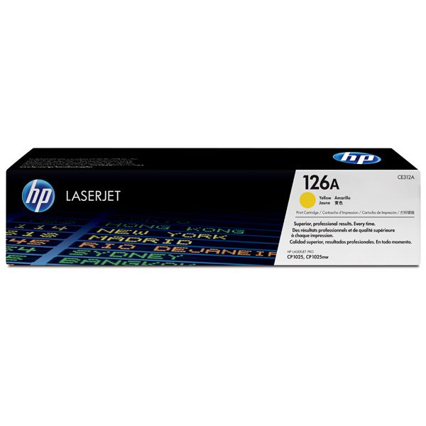 

Картридж HP CE312A (126A) желтый
