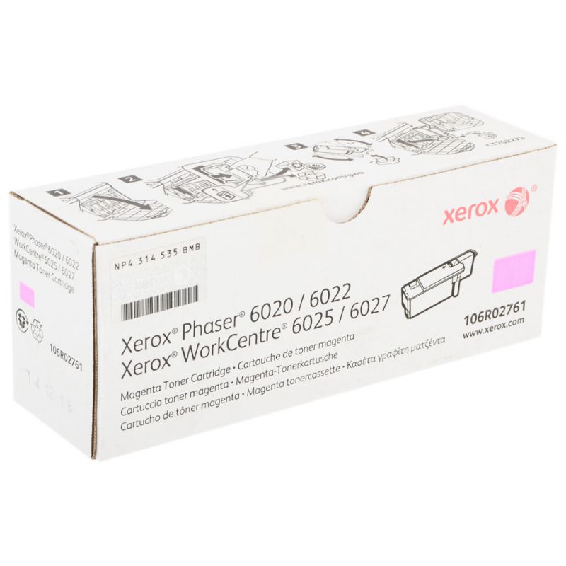 

Картридж Xerox 106R02761 пурпурный