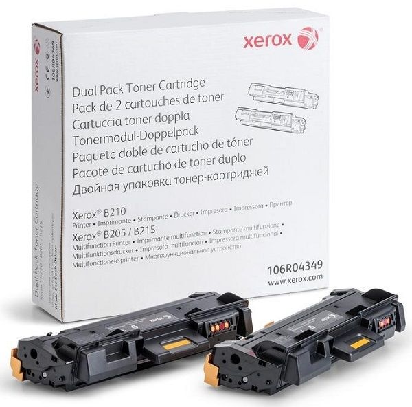 

Картридж Xerox 106R04349 черный x2