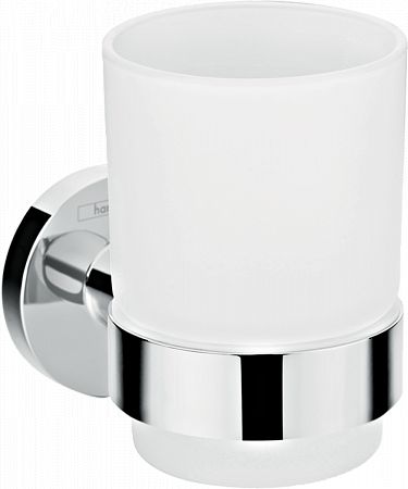 

Аксессуар для ванной Hansgrohe Logis Universal 41718000 стакан с держателем