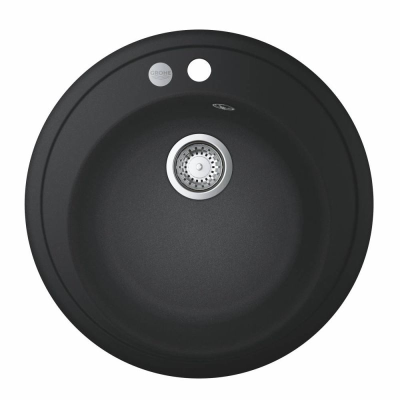 

Кухонная мойка Grohe K200 31656AP0 черный гранит