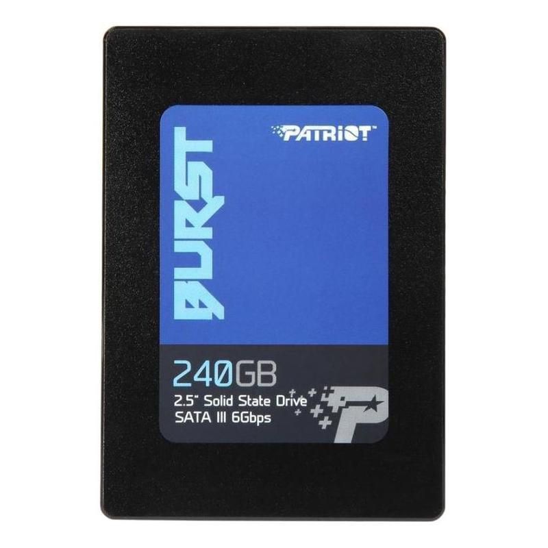 

SSD накопитель Patriot BURST SATA/240GB/2.5 (PBU240GS25SSDR)