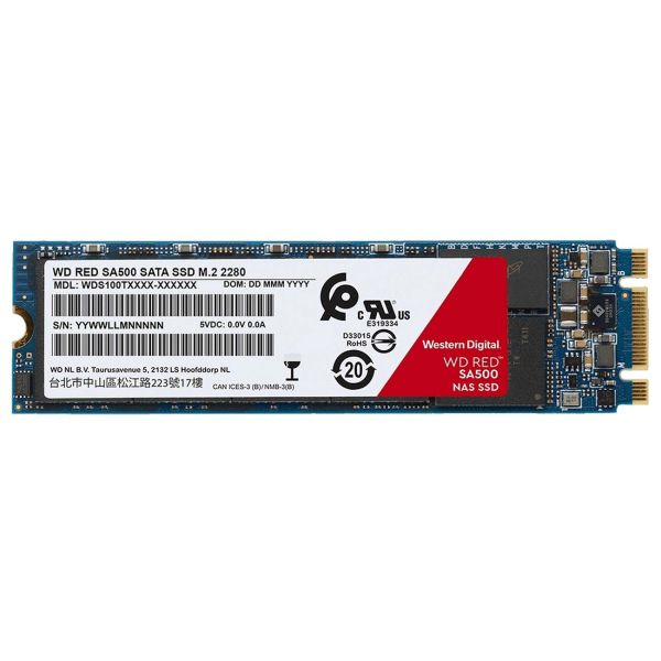 

SSD накопитель Western Digital M.2/2280/2TB RED (WDS200T1R0B)