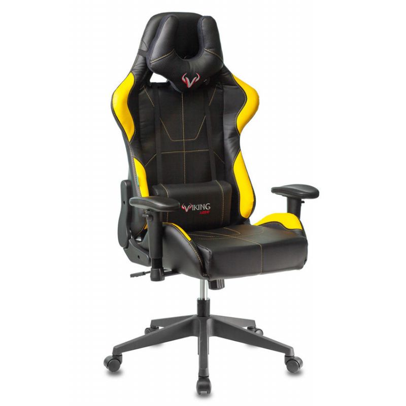 

Кресло Zombie VIKING 5 AERO YELLOW черный/желтый
